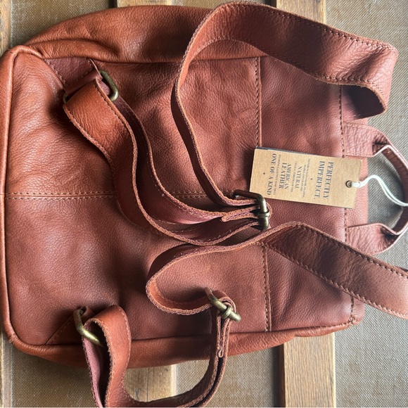 American Leather Co. Brown Backpack - Picture 3 of 6